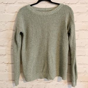 Light Green Fisherman’s Sweater- Size M